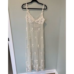 Lacy Lingere-Style layer dress